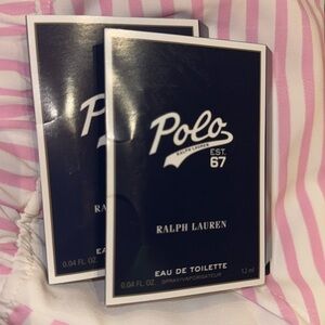 Men's Ralph Lauren Polo est 67 EAU DE TOILETTE 2 0.04 spray